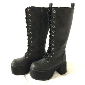 TUK NOSEBLEED PLATFORM BOOTS
